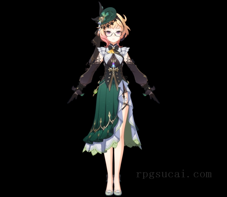 3D模型-美少女3D模型-女3D模型-3D模型(3139)Genshin Impact - Emilie