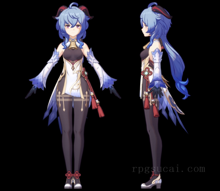 3D模型-美少女3D模型-女3D模型-3D模型(3143)Genshin Impact - Ganyu