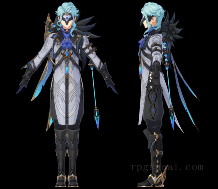 3D模型-美少女3D模型-女3D模型-3D模型(3153)Genshin Impact - Il Dottore (Omega Build)