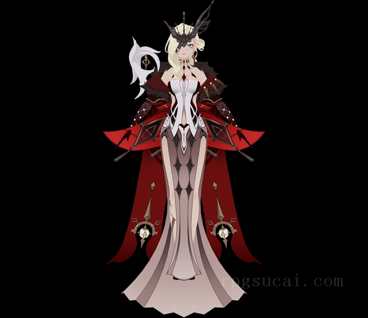 3D模型-美少女3D模型-女3D模型-3D模型(3154)Genshin Impact - La Signora