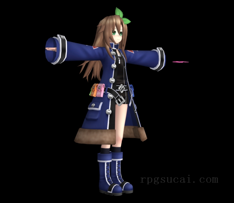 3D模型-美少女3D模型-女3D模型-3D模型(3746)Hyperdimension Neptunia Re;Birth 1 - IF