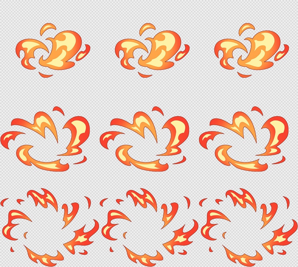 250套Q版Spine骨骼技能Png特效-特效-Spine骨骼动画(149_flame_01_02_02)