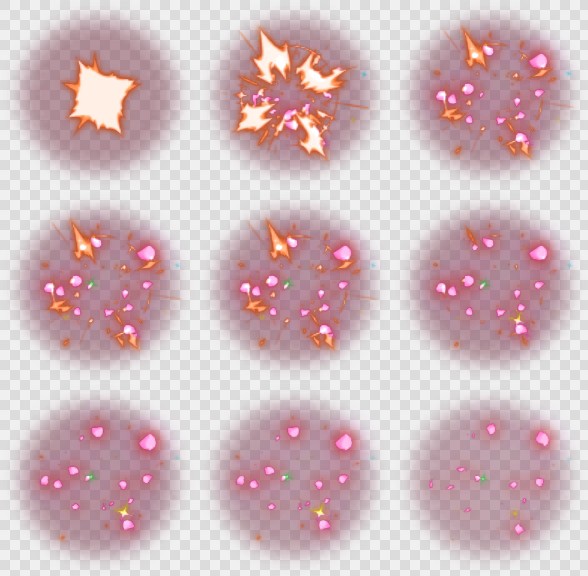 500套2D游戏Spine骨骼技能特效-特效-Spine骨骼动画(195)