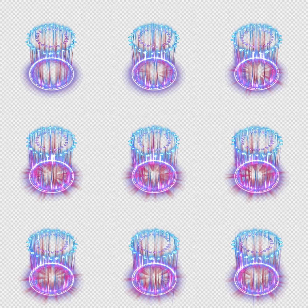 卡通西游塔防PNG帧动画-特效-技能特效-西游(skill_40020)