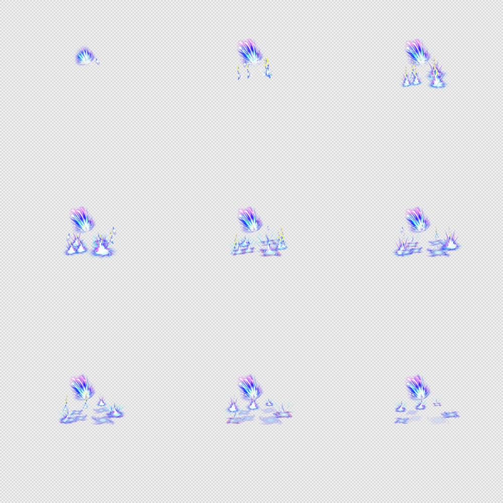 卡通西游塔防PNG帧动画-特效-技能特效-西游(skill_41007)
