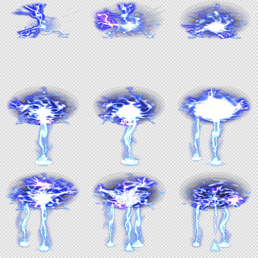 卡通西游塔防PNG帧动画-特效-技能特效-西游(skill_41013)