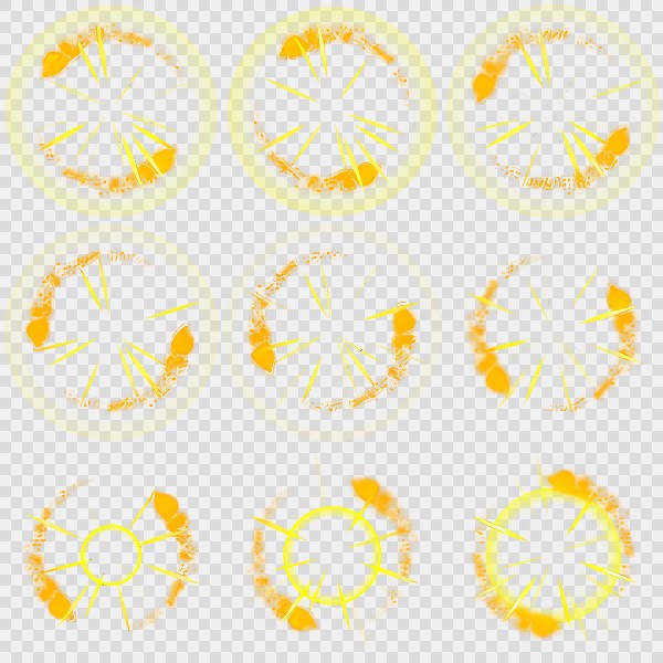 卡通西游塔防PNG帧动画-特效-西游-界面特效(PendingAperture)