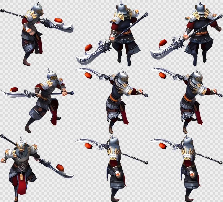 1万多张割草三国序列帧动画-三国-武将(武将 (9))