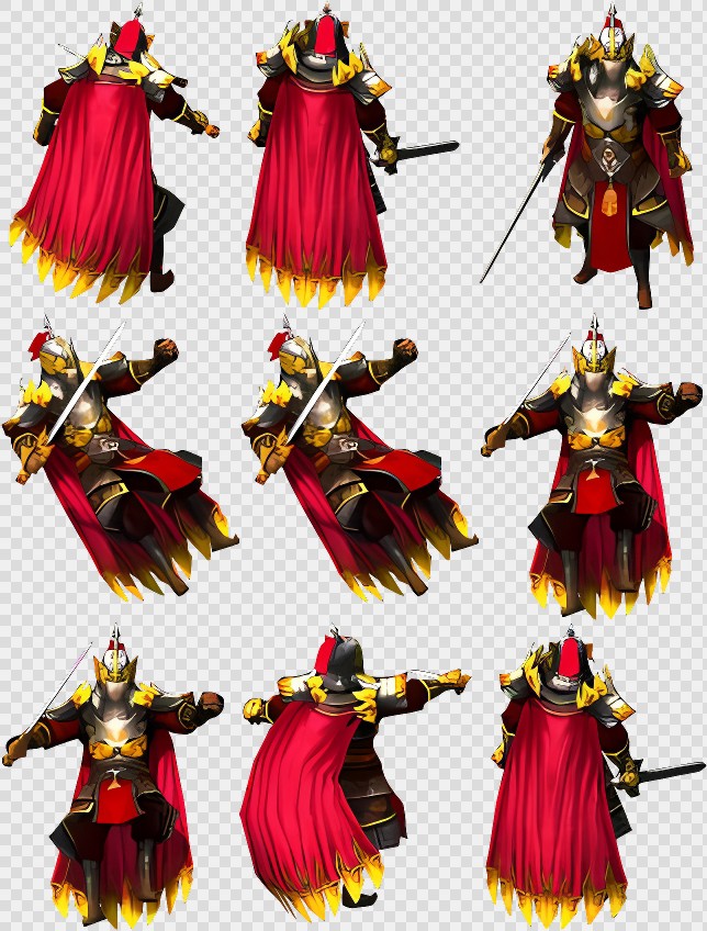 1万多张割草三国序列帧动画-三国-武将(武将 (24))