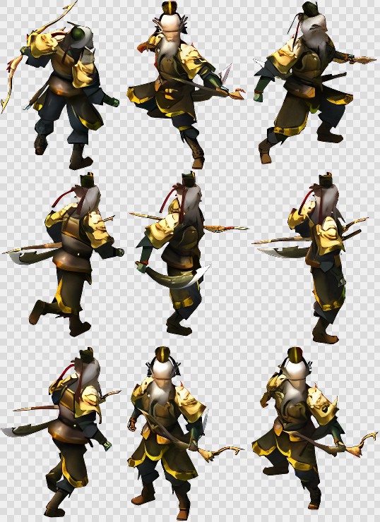 1万多张割草三国序列帧动画-三国-武将(武将 (25))