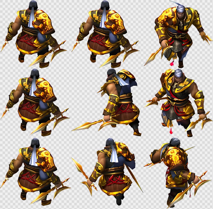1万多张割草三国序列帧动画-三国-武将(武将 (26))