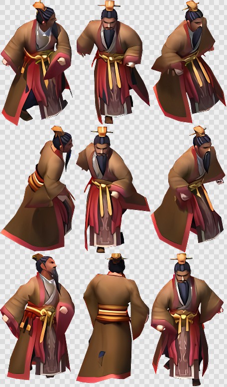 1万多张割草三国序列帧动画-三国-武将(武将 (36))