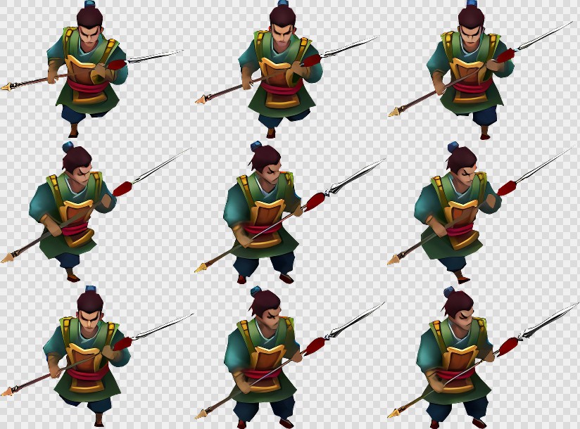 1万多张割草三国序列帧动画-三国-武将(武将 (44))