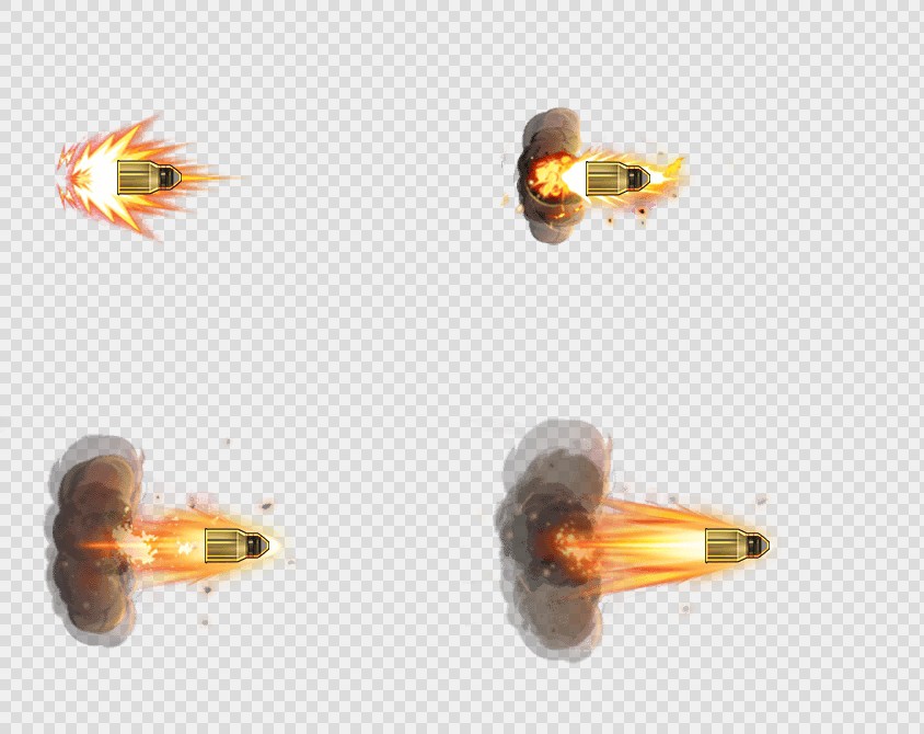 70套火焰爆炸烟雾特效PNG序列帧-爆炸特效(openfire_tegong)