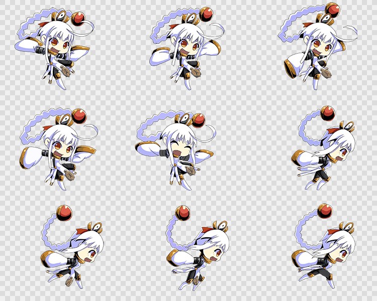 520套Q版二次元攻击动作PNG序列帧-Q版(player_0085)