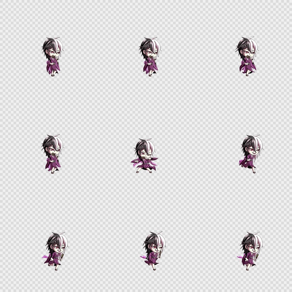 520套Q版二次元攻击动作PNG序列帧-Q版(player_0473)