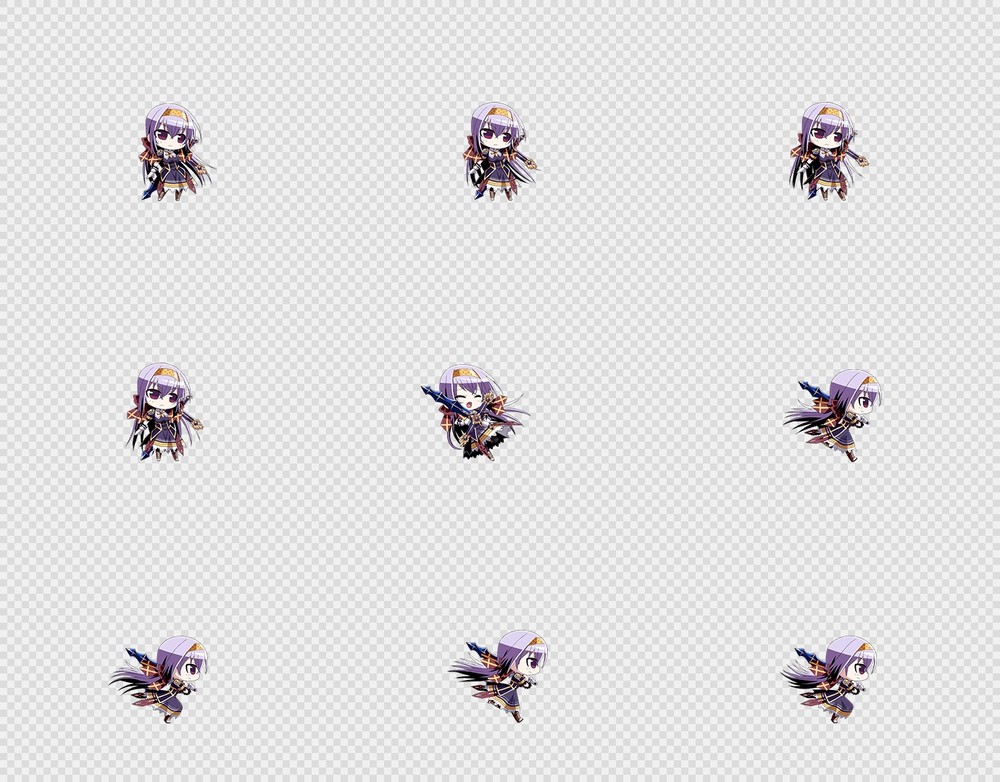520套Q版二次元攻击动作PNG序列帧-Q版(player_0483)
