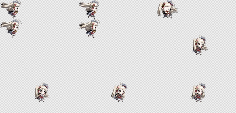 520套Q版二次元攻击动作PNG序列帧-Q版(player_0620)