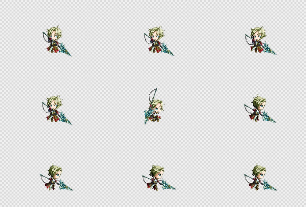 520套Q版二次元攻击动作PNG序列帧-Q版(player_0679)