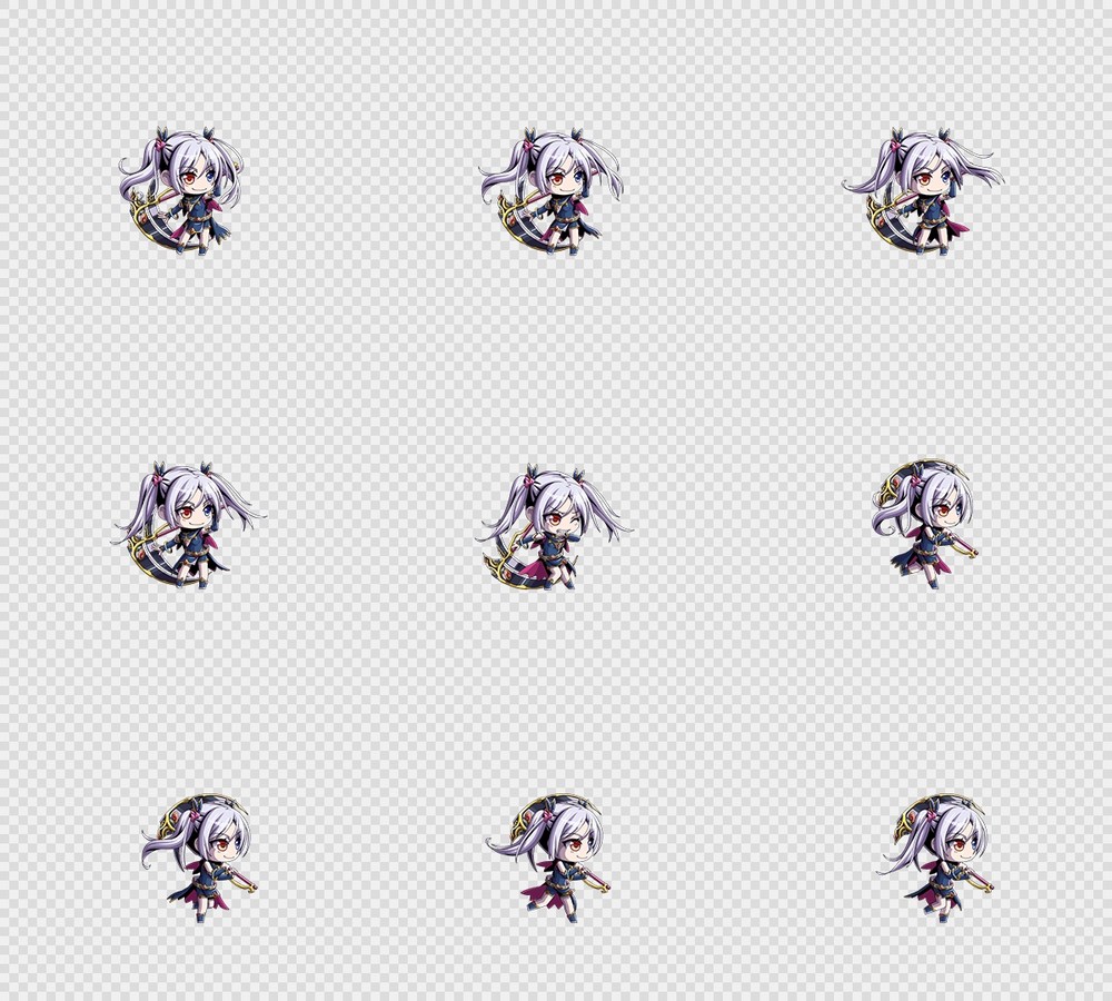 520套Q版二次元攻击动作PNG序列帧-Q版(player_0696)