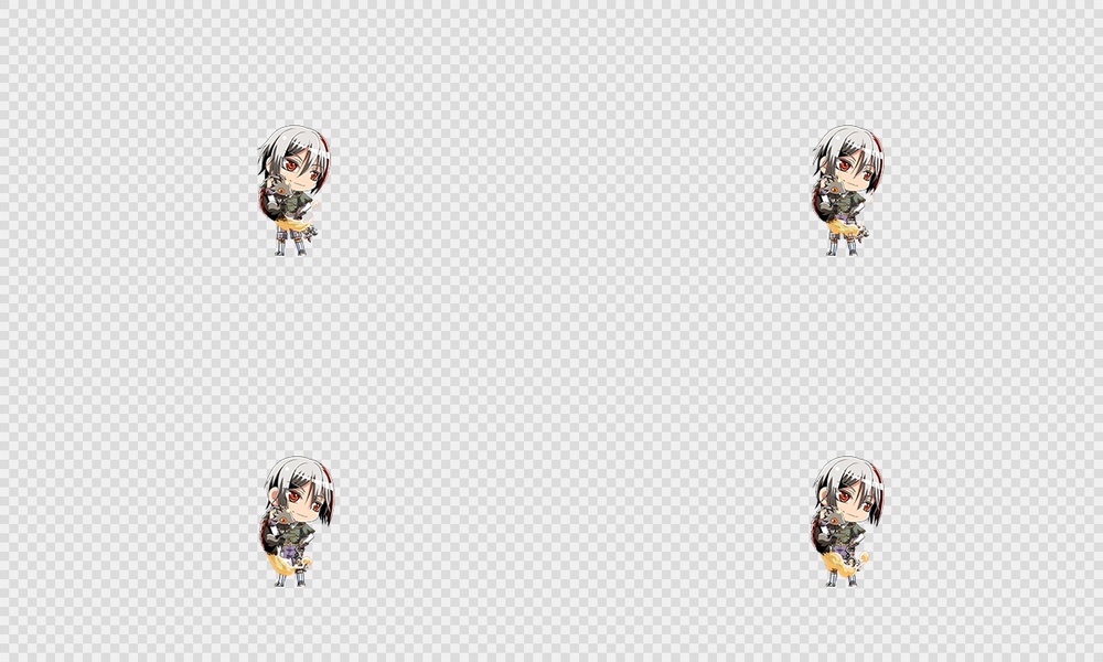 日韩风游戏角色动画PNG序列帧-Q版动漫-人-攻击-女性(1 (260))
