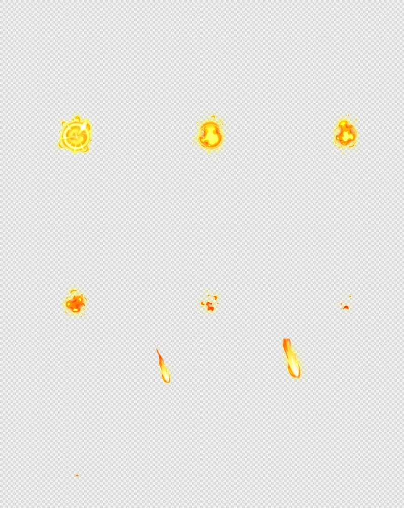 430套小特效png序列帧spine骨骼(411M)-Spine(FX_houyi_Active_A_Damaged)