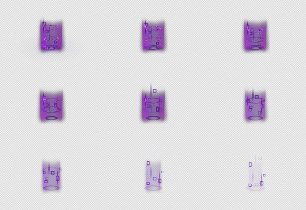 500套png序列帧spine骨骼特效(3.5G)-Spine(309 ZCYXWY dodge)
