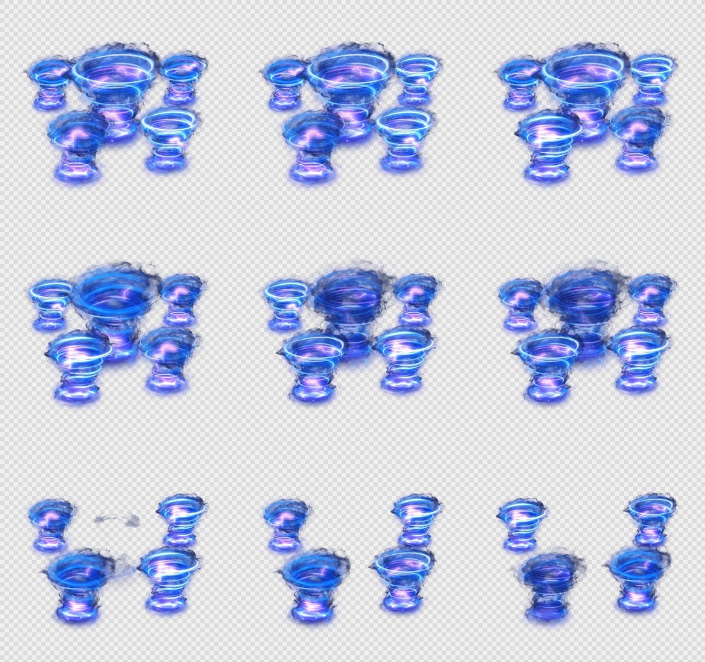 500套武器特效png序列帧骨骼(6.7G)-Spine(057 MYNSZD E53204)