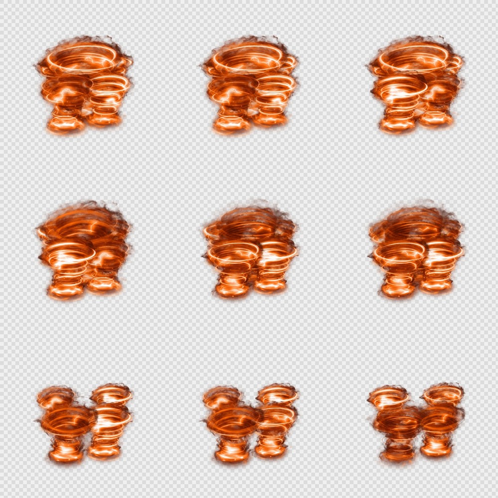 500套武器特效png序列帧骨骼(6.7G)-Spine(096 MYNSZD E53248)