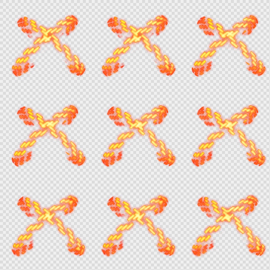 500套武器特效png序列帧骨骼(6.7G)-Spine(445 ZCYXWY l_eff_collateralattack)