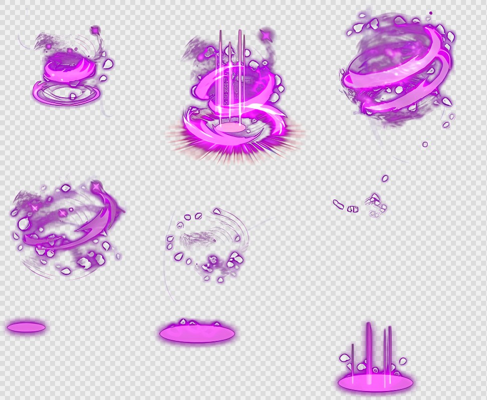 522套华丽光影技能特效-522套华丽光影技能特效(sprite_character_gunner_effect_redrose)