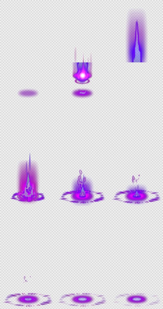 522套华丽光影技能特效-522套华丽光影技能特效(sprite_character_mage_effect_atelementalstrikeex_dark)