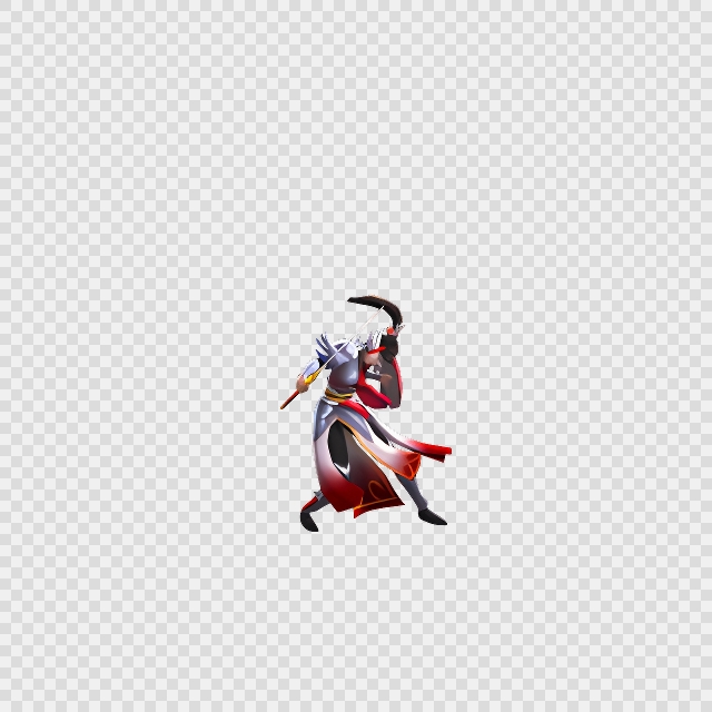 三国写实风格动画PNG序列帧-三国-男性(武将1受击)