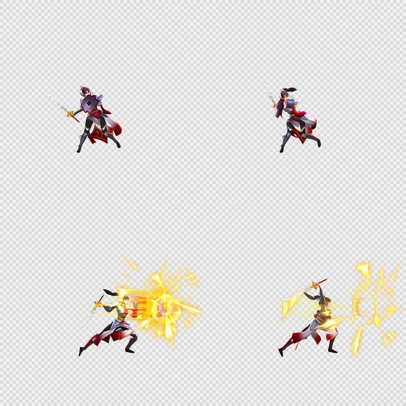 三国写实风格动画PNG序列帧-三国-男性(武将1施技1)
