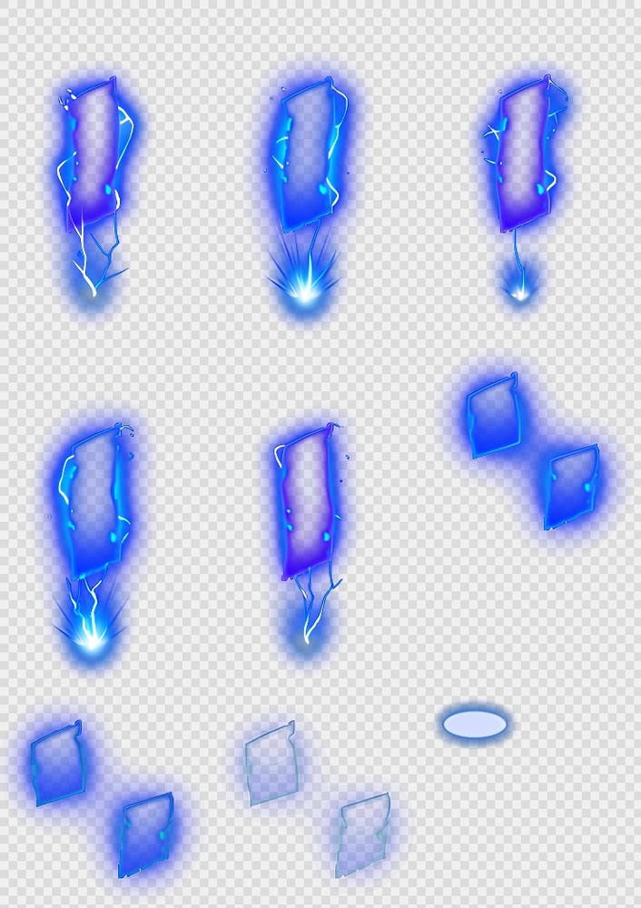 522套华丽光影技能特效-522套华丽光影技能特效(sprite_character_priest_effect_thunderbolttalisman)