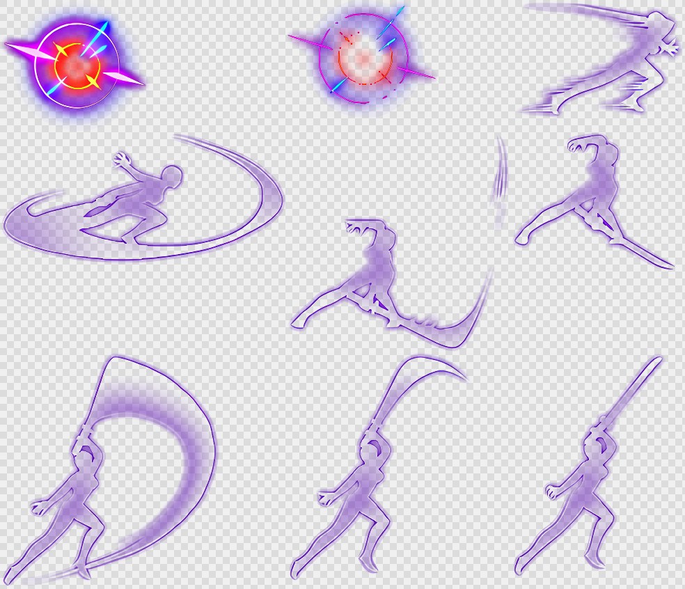 522套华丽光影技能特效-522套华丽光影技能特效(sprite_character_swordman_effect_atillusionslash)