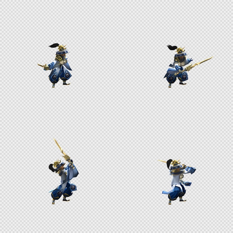 三国写实风格动画PNG序列帧-三国-男性(武将6施技1)