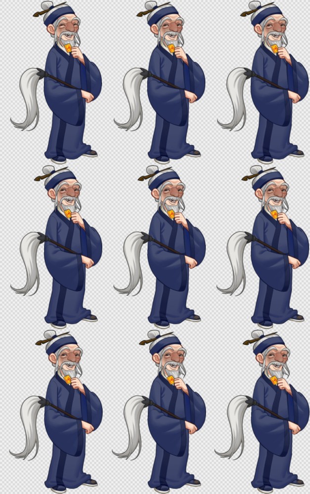 11套spine古风人物动画序列帧-Spine(laodao)