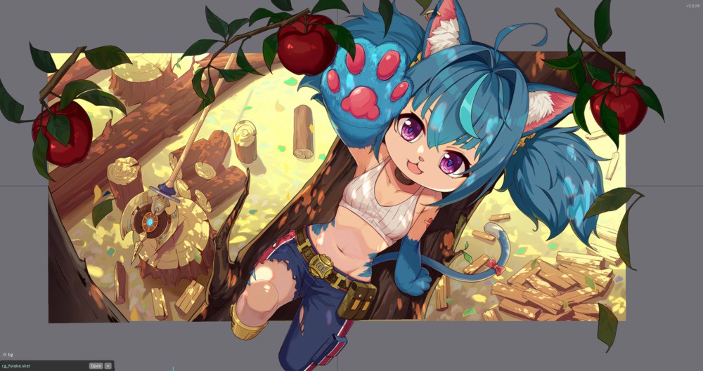 100套拂晓的拾荒园Spine骨骼动画-CG-100套拂晓的拾荒园Spine骨骼动画(cg_fulaka)