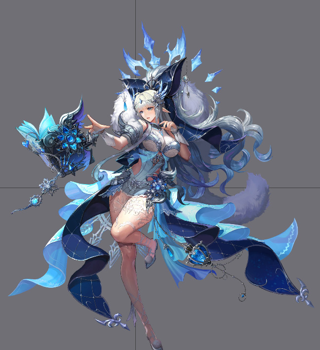 fiveStar五星624套Spine骨骼动画(i_astrid)