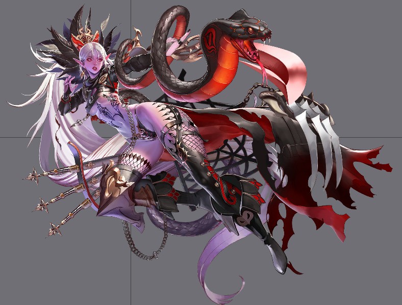fiveStar五星624套Spine骨骼动画(i_catherine)