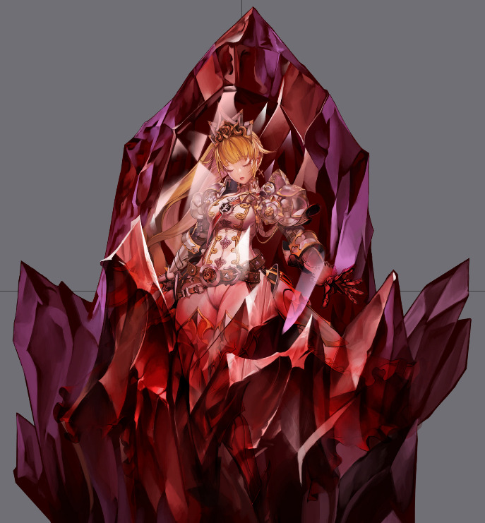fiveStar五星624套Spine骨骼动画(i_fatima_crystal)