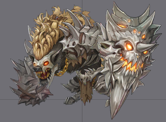 fiveStar五星624套Spine骨骼动画(m_gnoll_destroyer)