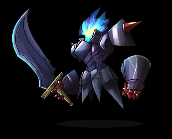 Animated Battlers 16套怪物Spine动画-怪物-Spine(Living Armor)