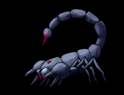 Animated Battlers 16套怪物Spine动画-怪物-Spine(Scorpion)