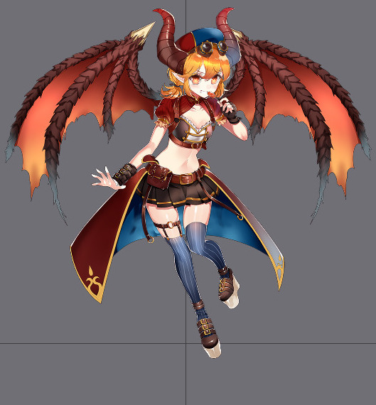 公主触发器280套Spine骨骼动画-boss-Spine-Q版(raid_boss_016)