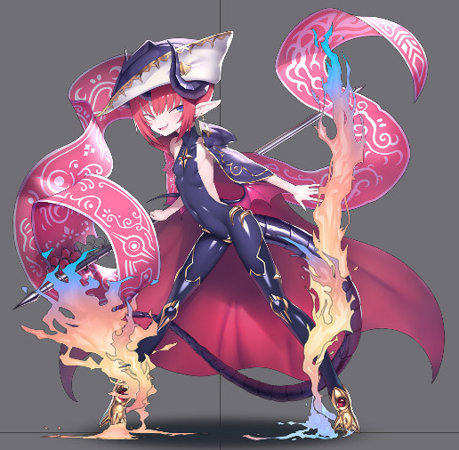 公主触发器280套Spine骨骼动画-boss-Spine-Q版(raid_boss_019)