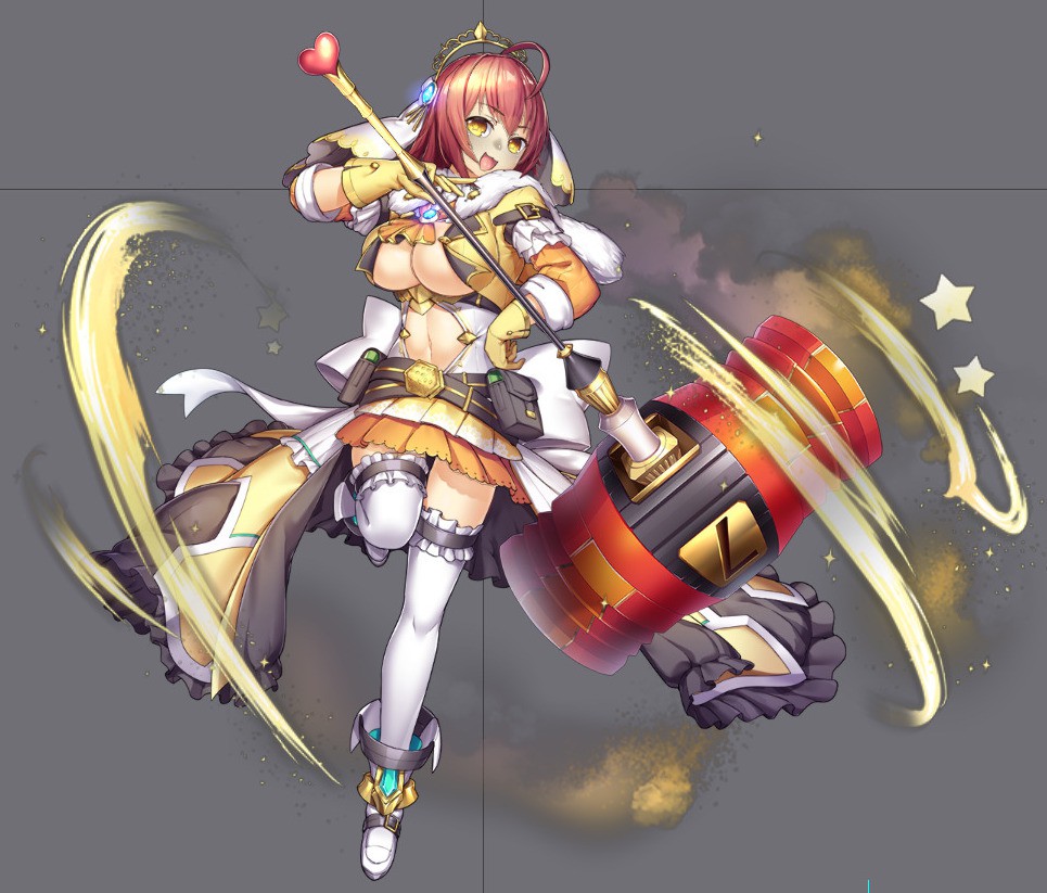 公主触发器280套Spine骨骼动画-Spine-Q版-女性(tch_166)