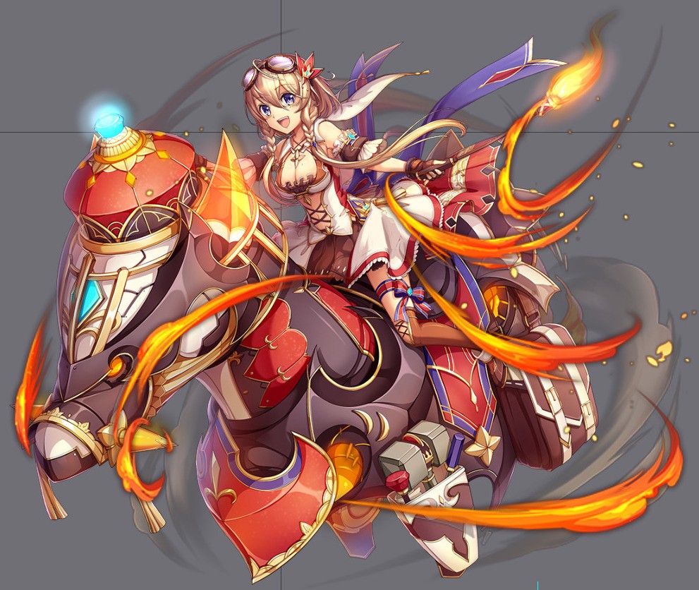 公主触发器280套Spine骨骼动画-Spine-Q版-女性(tch_170)