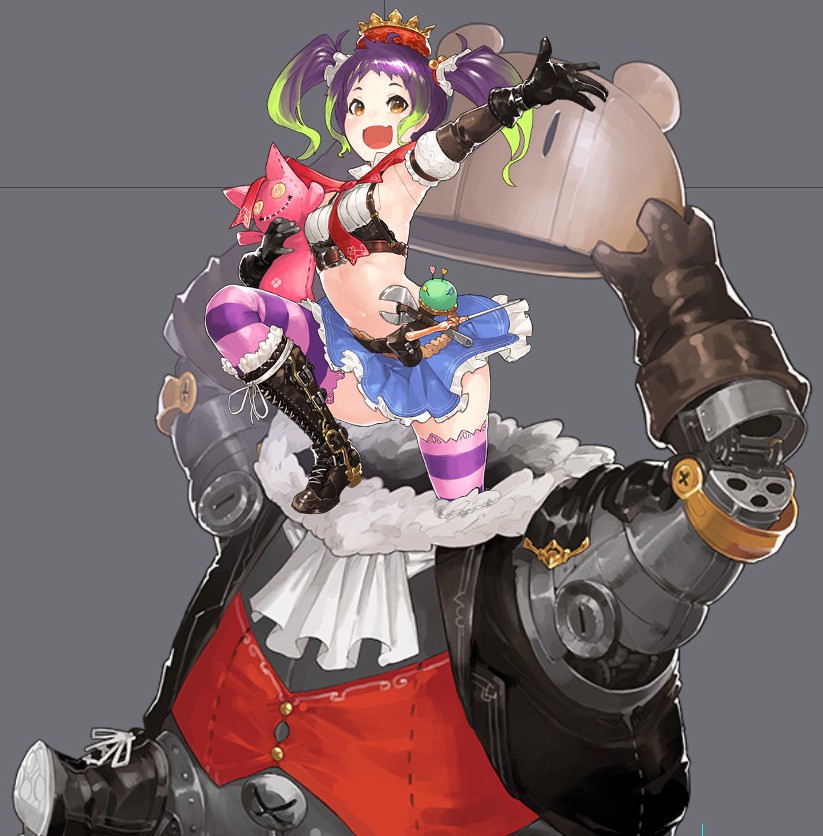 公主触发器280套Spine骨骼动画-Spine-Q版-女性(tch_179)